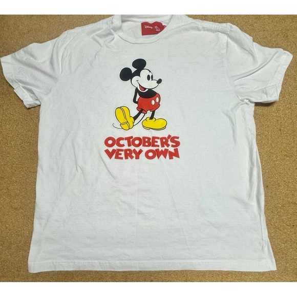 Disney OVO October’s Very Own Mickey Mouse White Graphic Shirt 2XL Drake Canada - Picture 1 of 7
